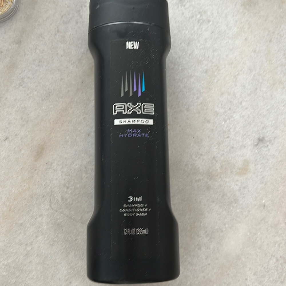 AXE Max Hydrate 3 in 1 Shampoo, Conditioner & Body Wash 12 Fl Oz